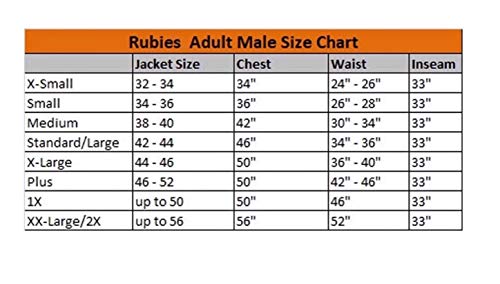 Rubie's mens Adult Sized Costumes, Yellow, One Size US