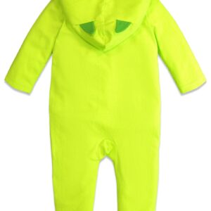 Disney Pixar Monsters Inc. Mike Wazowski Little Boys Cosplay Fur Coverall 7-8