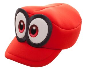 nintendo super mario odyssey cappy hat cosplay accessory red