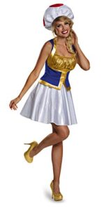 toad female version costume, junior (7-9)