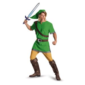 disguise men's link classic adult costume, green, xx-large