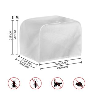 Psesaysky Paw Toaster Covers Dust Cover Kitchen Home, Waterproof Kitchen Small Appliance Covers Bread Maker Oven Fit Most 2 Slice Toaster