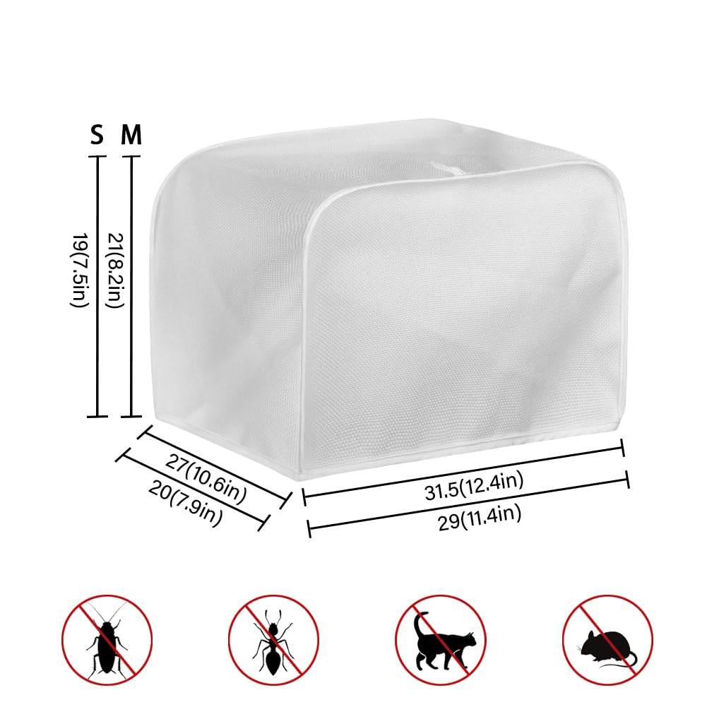 Psesaysky Paw Toaster Covers Dust Cover Kitchen Home, Waterproof Kitchen Small Appliance Covers Bread Maker Oven Fit Most 2 Slice Toaster