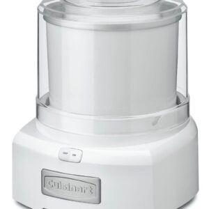 Cuisinart ICE-21FR (Renewed) ice cream maker 1.5 Quart White