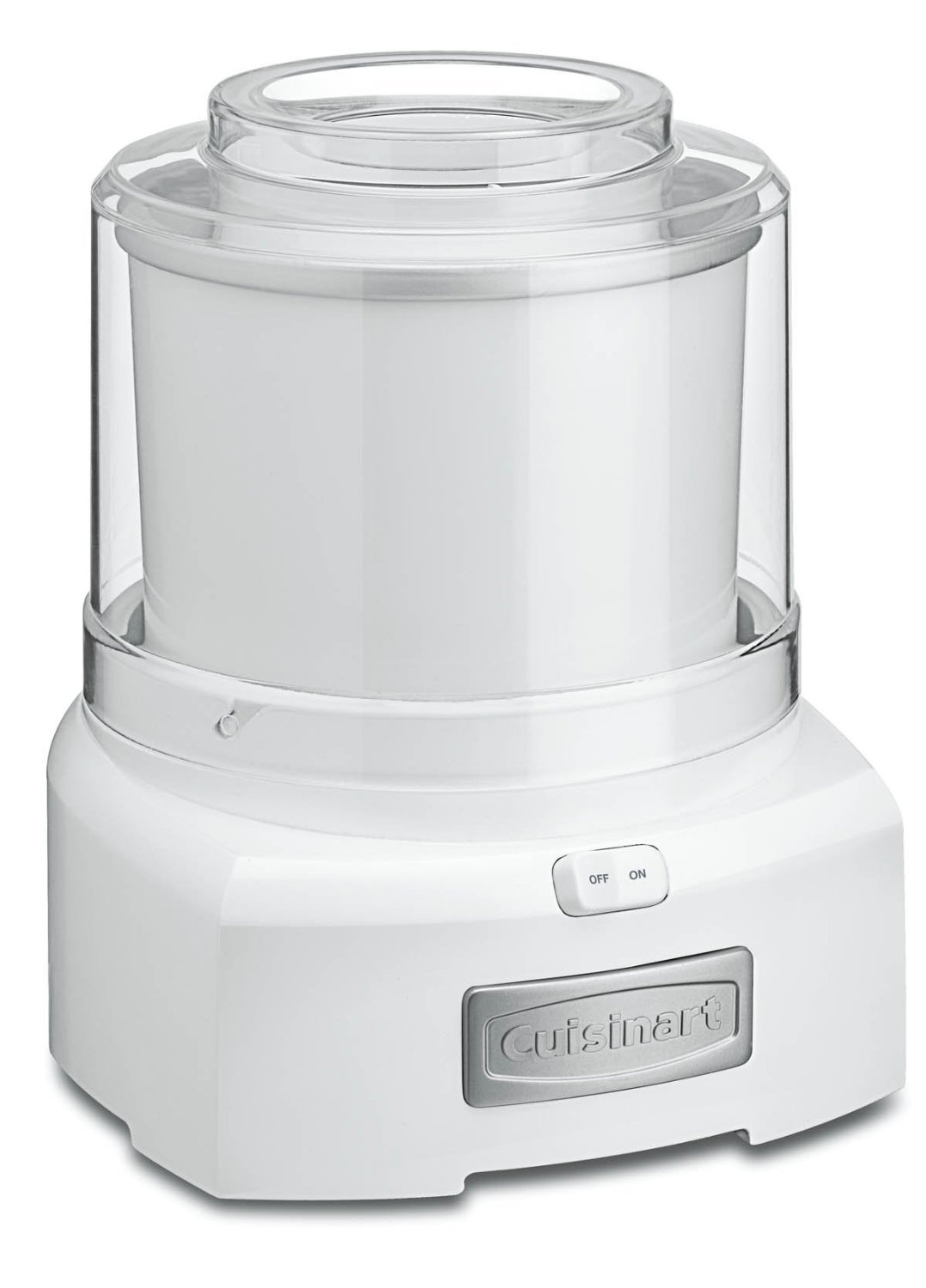 Cuisinart ICE-21FR (Renewed) ice cream maker 1.5 Quart White