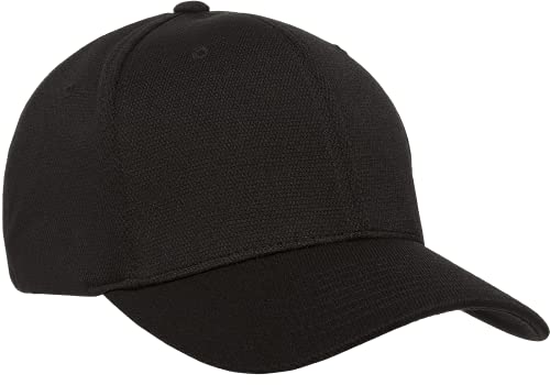 Flexfit Men's Cool & Dry Baseball Cap, Black, Large-X-Large