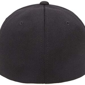 Flexfit Men's Cool & Dry Baseball Cap, Black, Large-X-Large