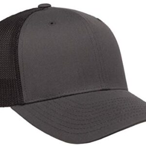 Flexfit Men's one_size Trucker Cap, Black, alpha