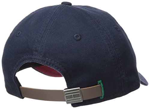 Tommy Hilfiger Men's Logo Dad Baseball Cap, Tommy Navy, One Size