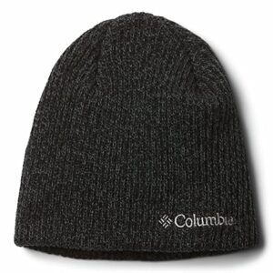 Columbia Whirlibird Watch Cap Beanie, Black/Graphite Marled, One Size