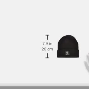 Timberland Short Watch Cap, Black, One Size