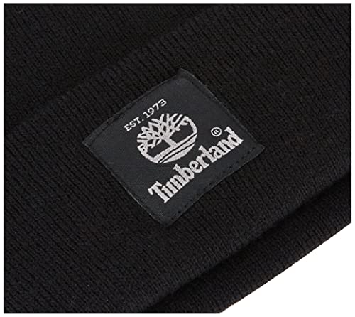 Timberland Short Watch Cap, Black, One Size