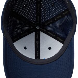 Hurley Men's Caps - H2O Dri Pismo Curved Bill Baseball Hats for Men (S-XL), Size Small-Medium, Blue