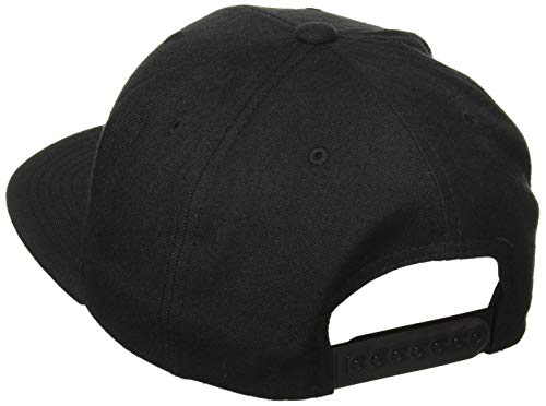 Brixton Men's Oath III Medium Profile Adjustable Snapback Hat, black, One Size