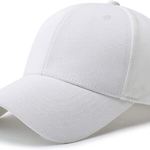 Baseball Cap Men Women Cotton Dad Hat Classic Adjustable Plain Golf Hat Low Profile Unisex