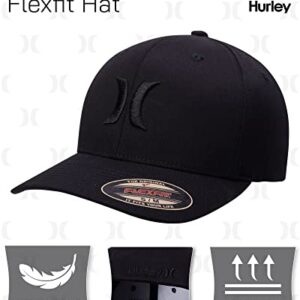 Hurley One & Only Men's Hat, Size Small-Medium, Black/(Black)