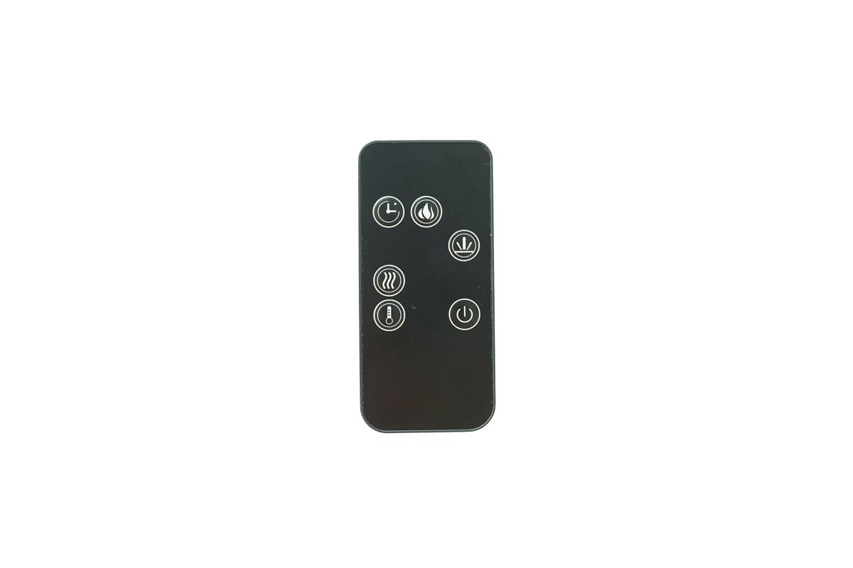 Remote Control for C-Hopetree CHTEFWTJ22AN2HD CHTEFWTJ34AN CHTEFWTJ42AN CHTEFITJ23B3 CHTEFITJ23B2 EFWTJ22A FSEFWTJ42AI2N Inset Fire Wall Mounted Electric Fireplace Heater