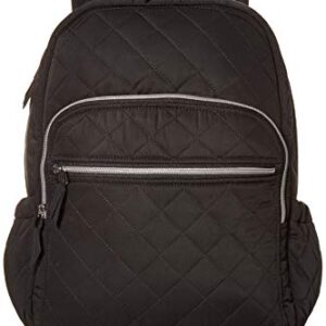 Vera Bradley Women's Performance Twill Campus Backpack, Black, One Size