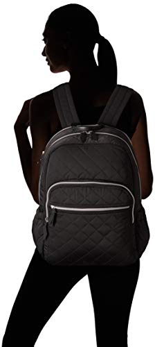 Vera Bradley Women's Performance Twill Campus Backpack, Black, One Size