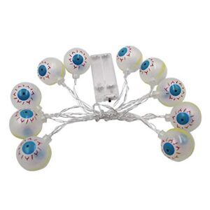 PVC LED Halloween Lamp,Party Battery Operated Eye Fairy Lamp Indoor Outdoor Garden Tree Decoration Wire Lamp