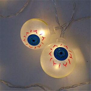 PVC LED Halloween Lamp,Party Battery Operated Eye Fairy Lamp Indoor Outdoor Garden Tree Decoration Wire Lamp