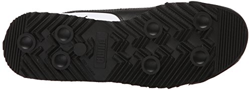 PUMA Men's ROMA BASIC Sneaker, white-black, 13