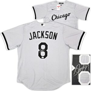 White Sox Bo Jackson Autographed Gray Authentic Jersey Size L Beckett BAS Witness Stock #218038