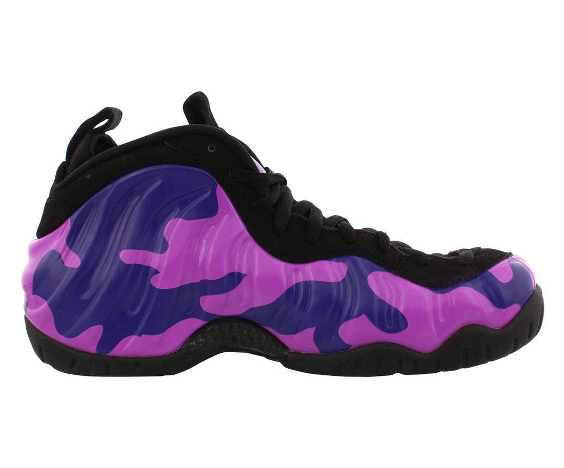 Nike Air Foamposite Pro Mens Mens 624041-012, Black/Court Purple/Hyper Viole, 11.5