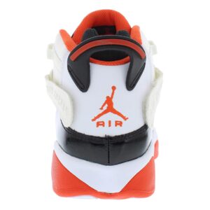 Jordan Boy's Rings (Big Kid) White/Team Orange/Black/Sail 6.5 Big Kid M