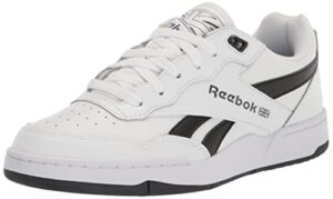reebok unisex bb 4000 ii sneaker, ftwr white/core black/pure grey, 12 us men