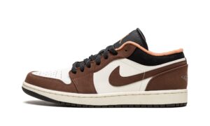 nike jordan mens jordan 1 low dc6991 200 mocha - size 8.5 mocha/white-black