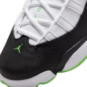 Big Kid's Jordan 6 Rings White/Green Strike-Black (323419 130) - 5