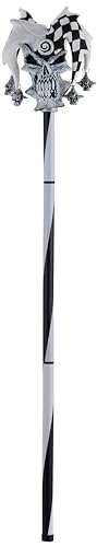 California Costumes Psycho Jester Black and White Cane Standard