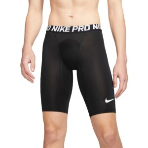 nike baseball slider shorts black | white md