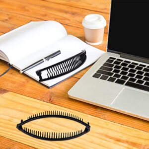 1st Choice 3 Pieces Clincher Combs Banana Combs Banana Clip Grip Comb Fishtail Fish Hair Lady Fish Shape Ponytail Banana Clip Girls Long Women Clamp Accessory