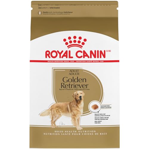 Royal Canin Golden Retriever Adult Dry Dog Food, 17 lb Bag