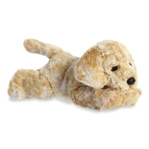 Aurora® Adorable Flopsie™ Rusty Retriever™ Stuffed Animal - Playful Ease - Timeless Companions - Brown 12 Inches