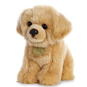 Aurora® Adorable Miyoni® Tots Golden Retriever Pup Stuffed Animal - Lifelike Detail - Cherished Companionship - Brown 11 Inches