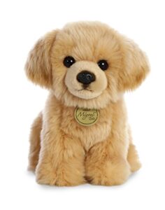 aurora® adorable miyoni® tots golden retriever pup stuffed animal - lifelike detail - cherished companionship - brown 11 inches