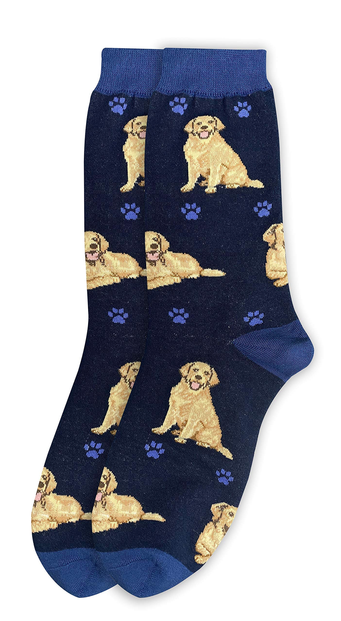 Pet Lover Socks - Fun - All Season - One Size Fits Most - For Women And Men – Dog Gifts (Golden Retriever)