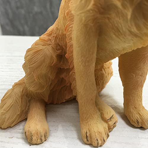 Artgenius Golden Retriever Dog Figurine 5.5 Inches,Dog Collection(Sitting)