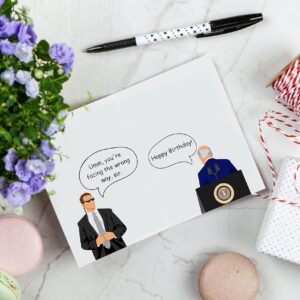 GIFTING GIGGLES Funny Joe Biden Birthday Card | Political Birthday Cards | Great President Gag Gift for 30th 40th 50th 60th 70th 80th 90th | Comes with Presidential Seal - MADE IN USA