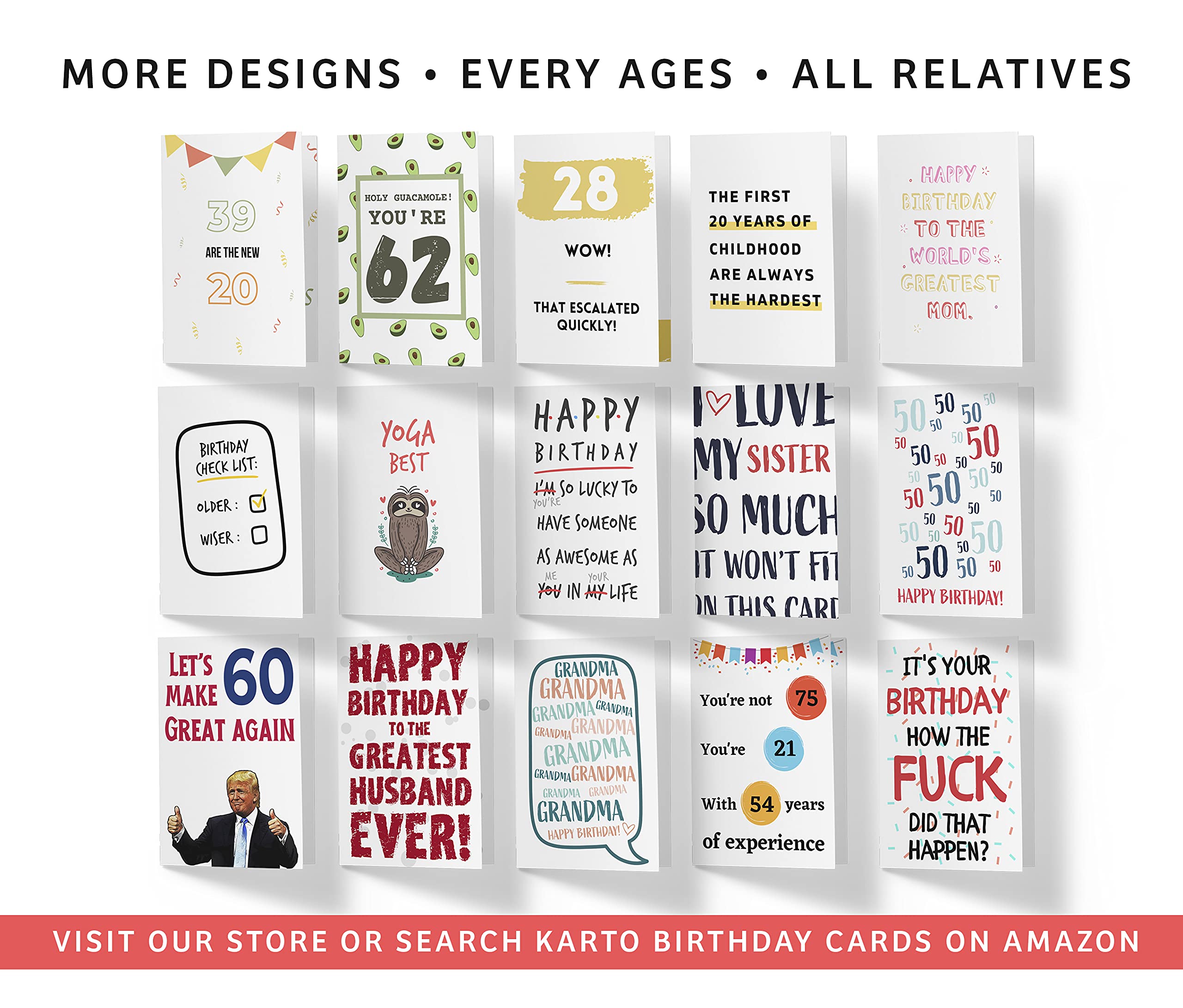 Let's Make 65 Great Again – Donald Trump – Sarcasm 65th Birthday Cards for Men, Women, Family, Friends, Etc. – Donald Trump Birthday Cards 65 Years Old – 65th Birthday Cards 65th Anniversary