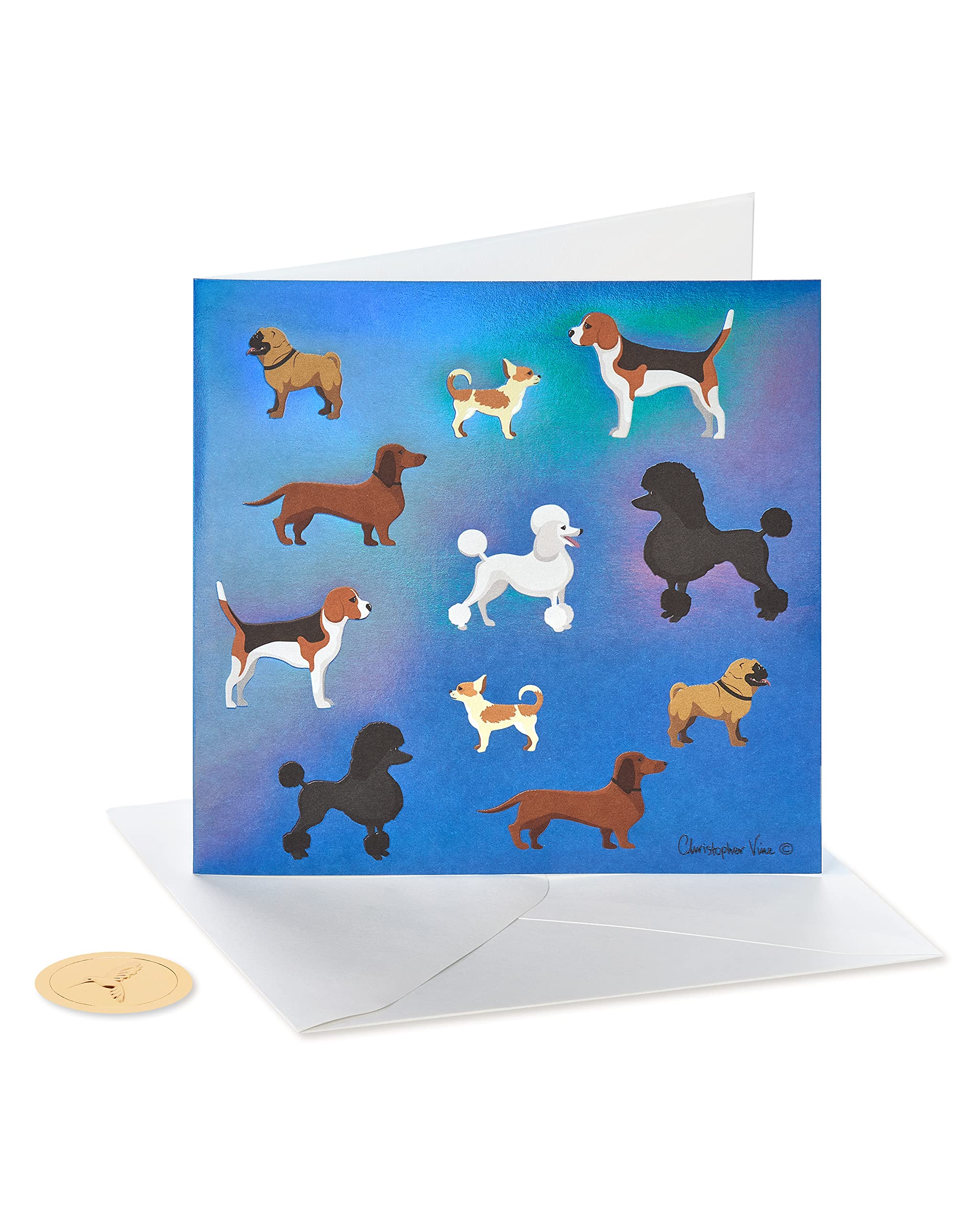 Papyrus Blank Card (Dogs)