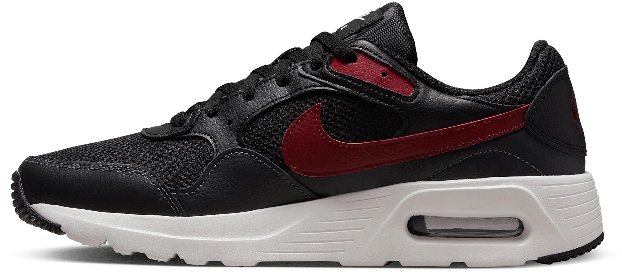 Nike Men's Air Max SC Running Shoes, Black/Team Red-Anthracite, 9 M US