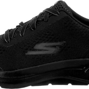 Skechers Men's Gowalk Arch Fit-Athletic Workout Walking Shoe with Air Cooled Foam Sneaker, Black, 8