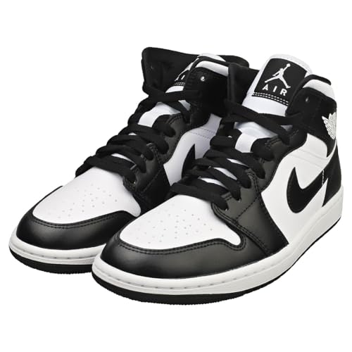 Jordan 1 Mid Women White/Black-Panda Mid DV0991-101 7.5