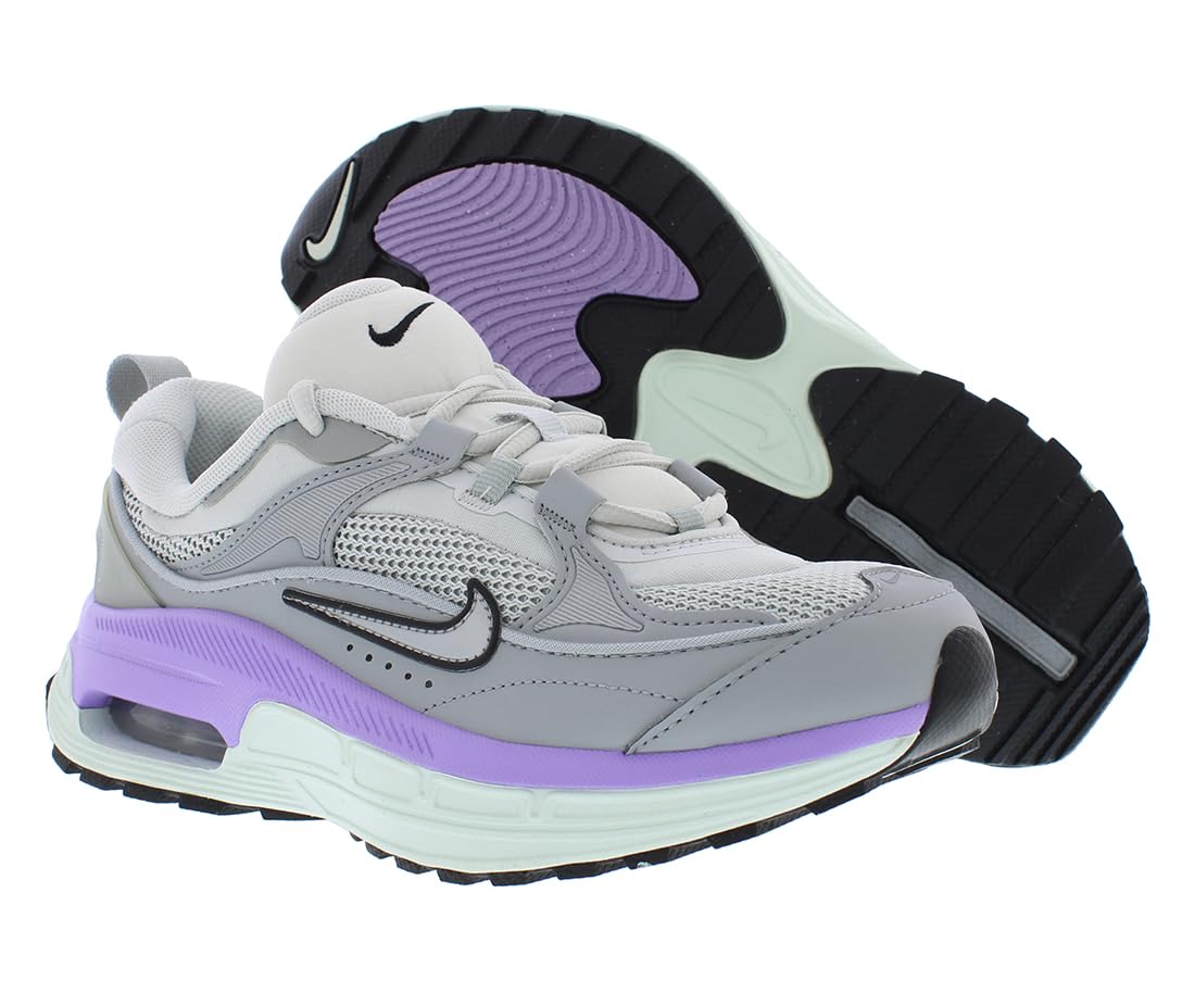 Nike Women's Air Max Bliss Shoes, Grey/Purple, 9