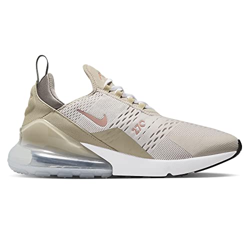 Nike Men's Air Max 270 shoe, Cream/Rust Oxide-khaki, 8