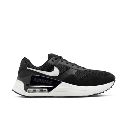 Nike Mens AIR MAX SYSTM Sneaker - Black/Wolf Grey/White (Black/Wolf Grey/White, us_Footwear_Size_System, Adult, Men, Numeric, Medium, Numeric_10_Point_5)